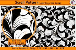 scrollwork laser engraving files, custom scroll pattern svg, firearms scroll engraving design, laser cut scrollwork vector, cnc engraving scroll pattern, ornamental scroll svg files, ezcad tested laser files, metal engraving scroll design, laser engraving