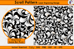 scrollwork laser engraving files, custom scroll pattern svg, firearms scroll engraving design, laser cut scrollwork vector, cnc engraving scroll pattern, ornamental scroll svg files, ezcad tested laser files, metal engraving scroll design, laser engraving