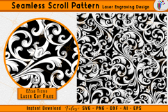  seamless scrollwork svg, ornamental repeat pattern vector, Firearms scroll laser cut file, filigree seamless design, decorative scrollwork engraving svg, diy seamless scroll vector, firearms scroll pattern vector, metal engraving repeat design, ezcad tes