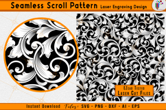  firearms scrollwork svg, seamless engraving pattern vector, custom scroll laser files, acanthus filigree cnc design, vine scroll repeat svg, ornamental gun engraving, decorative seamless pattern laser, ezcad compatible scrollwork, diy engraving vector fi