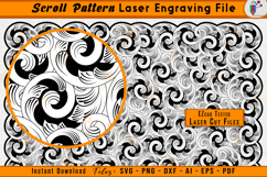 Scroll Pattern Scrollwork Firearms Laser Engraving Files