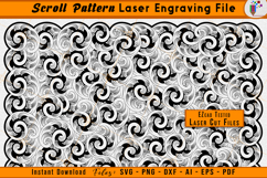 Scroll Pattern Scrollwork Firearms Laser Engraving Files
