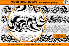Scroll Slide Bundle Firearms Gun Laser Engraving Design
