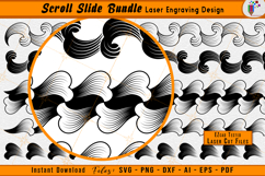 Scroll Slide Bundle Firearms Gun Laser Engraving Design