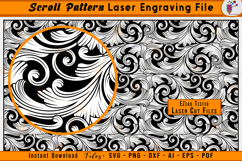 Scrollwork Firearms Gun Laser Engraving File Scroll SVG