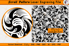 Scrollwork Firearms Laser Engraving Scroll Pattern Files 