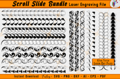 Scrollwork Slide Bundle Firearms Laser Engraving Design File