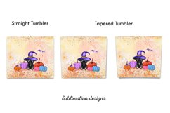 Halloween Sublimation tumbler,Pumpkin Sublimation Design Product Image 3