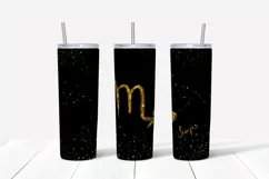 Zodiac sign scorpio tumbler,20 oz skinny tumbler sublimation Product Image 2