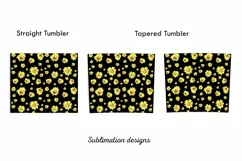 Sunflowers tumbler,20 oz skinny tumbler sublimation png Product Image 3