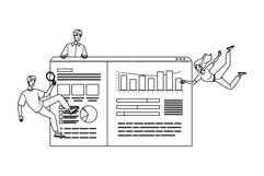 financial business intelligence vector Product Image 1