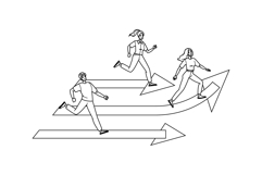 competitor competitive advantage vector Product Image 1