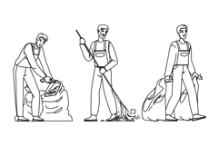 pile construction garbage vector Product Image 1