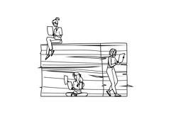 business contract management vector Product Image 1