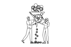 traffic conversion rate optimization cro vector Product Image 1