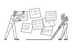 plan deadline notes vector Product Image 1