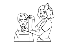 shape eyebrow shaping vector Product Image 1