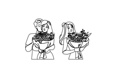 roses flower gift vector Product Image 1