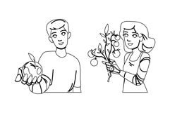 agriculture future food technology vector Product Image 1