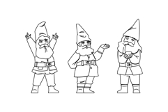 holiday gnome vector Product Image 1