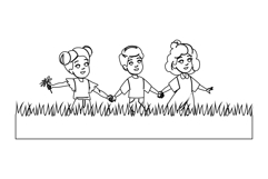 adventure kid nature walk vector Product Image 1