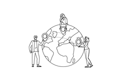 international market expansion vector Product Image 1