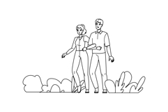 lifestyle nature walk vector Product Image 1