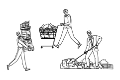 forms office paperwork vector Product Image 1