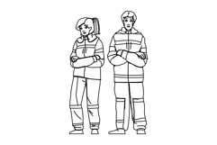 paramedic paramedics ambulance services vector Product Image 1