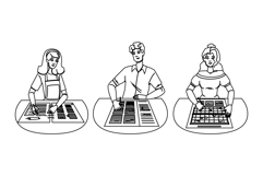 timetable planner schedule vector Product Image 1