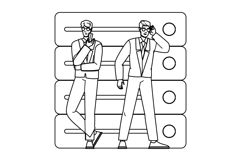 integrity server data security protocol vector Product Image 1