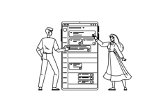 planner time management app vector Product Image 1