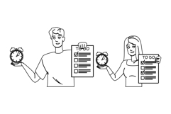 paper to do list vector Product Image 1