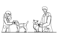animal veterinary care vector Product Image 1