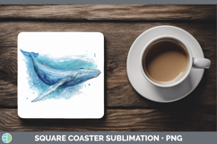 GorgeousSEA 02 Sketch Square Coaster design.