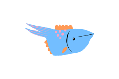 Underwater Clipart Cartoon Ocean Fish Sea Life PNG Product Image 4