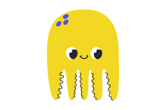 Cute Ocean Life Clipart: 19 Hand-Drawn Underworld Creatures Product Image 2
