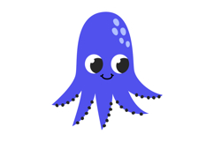 Cute Ocean Life Clipart: 19 Hand-Drawn Underworld Creatures Product Image 4