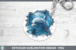 GorgeousSea 3D Hole Keychain design.