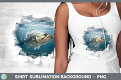 GorgeousSea 3D Hole Shirt design.