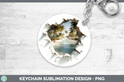 GorgeousSea 3D Hole Keychain design.