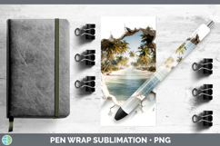 GorgeousSea 3D Hole Pen Wrap design.