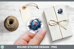 GorgeousSea 3D Hole Stickers design.