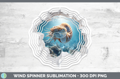 GorgeousSea 3D Hole Wind Spinner design.