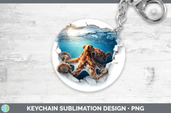 GorgeousSea 3D Hole Keychain design.