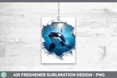 GorgeousSea 3D Hole Air Freshener design.