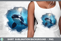 GorgeousSea 3D Hole Shirt design.
