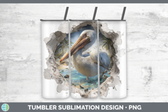 GorgeousSea 3D Hole Tumbler design.