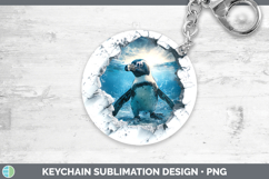 GorgeousSea 3D Hole Keychain design.