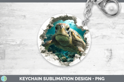 GorgeousSea 3D Hole Keychain design.